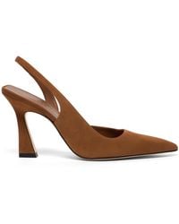 Stuart Weitzman - Vinnie 85 Dorsay Slingback - Lyst