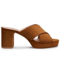 Stuart Weitzman - Dayna Platform Slide - Lyst