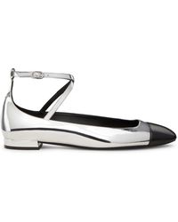 Stuart Weitzman - Eden Strap Flat - Lyst