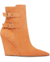 Stuart Weitzman - Saloon 100 Wedge Bootie - Lyst