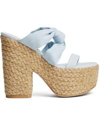 Stuart Weitzman - Playa Sohigh 145 Knot Platform Slide - Lyst