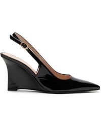 Stuart Weitzman - Vinnie Sling Wedge 85 - Lyst