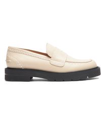 Stuart Weitzman - Parker Lift Mini Pearl Loafer - Lyst