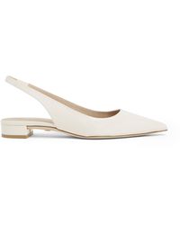 Stuart Weitzman - Stuart Slingback, Flats And Loafers, , Patent - Lyst