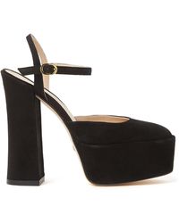 skyhigh 145 ankle strap platform pump