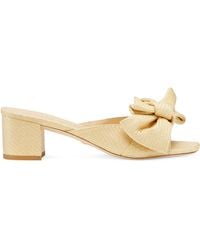 Stuart Weitzman - Loveknot 50 Block Slide - Lyst