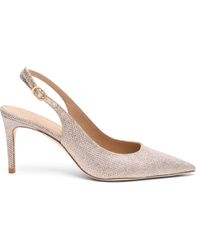 Stuart Weitzman - Stuart Power Slingback 75 - Lyst