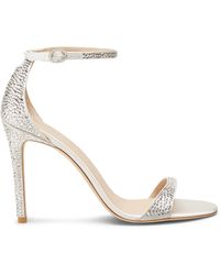 Stuart Weitzman - Nudist Shine 100 Sandal - Lyst