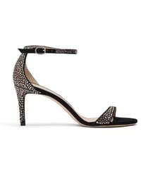 Stuart Weitzman - Nudist Shine 75 Sandal - Lyst
