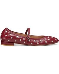 Stuart Weitzman - Claris Stud Ballet Flat - Lyst