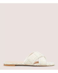 Stuart Weitzman - Roza Pearl Slide The Sw Outlet - Lyst