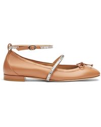 Stuart Weitzman - Stefanie Ballet Flat - Lyst