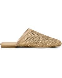 Stuart Weitzman - Bareitall Shine Mule - Lyst