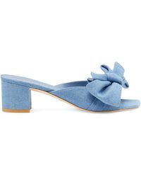 Stuart Weitzman - Loveknot 50 Block Slide - Lyst