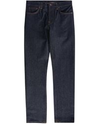 Nudie Jeans - Gritty Jackson Raw Denim Jeans - Lyst