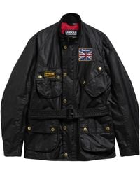 Barbour - Union Jack Wax Jacket - Lyst