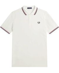 Fred Perry - M3600 Twin Tipped Polo Shirt - Lyst