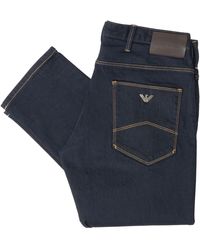 emporio armani j06 slim fit jeans blue