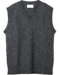 Far Afield - Basket Weave Pinto Vest - Lyst