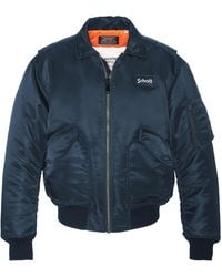 Schott Nyc - Schott 90&Apos;S Fit Bomber Jacket - Lyst