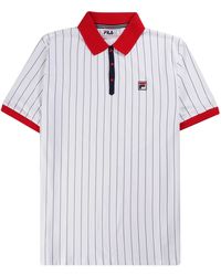 Fila - Bb1 Classic Vintage Striped Polo Shirt - Lyst