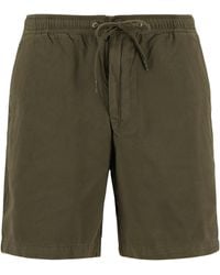 Barbour - Washed Oxford Relaxed Shorts - Lyst