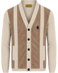 Gabicci - Hurst Long Sleeve Knit Cardigan - Lyst