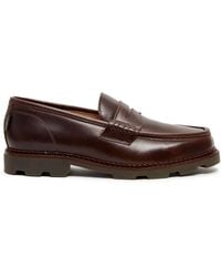 Pompeii3 - Modena Leather Loafers - Lyst