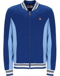 Fila - Settanta Baseball Track Jacket - Lyst