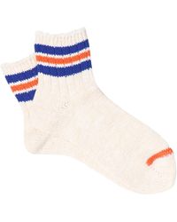 Anonymous Ism - Stripes Short Slub Socks - Lyst
