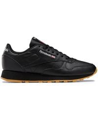 Reebok - Classic Leather Retro Style Sneakers - Lyst