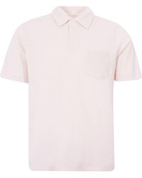 Merz B. Schwanen Pocket Polo Shirt - White
