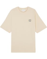 Maison Kitsuné - Bold Fox Head Oversized T-shirt - Lyst