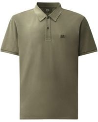 C.P. Company - Stretch Piquet Short Sleeve Polo - Lyst