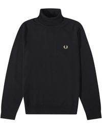 Fred Perry - Roll Neck Jumper - Lyst