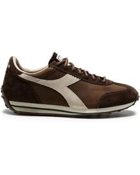 Diadora - Rally Waxed Trainers - Lyst