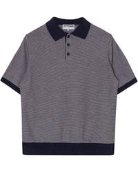 Pittari - Microstripe Short Sleeve Polo - Lyst