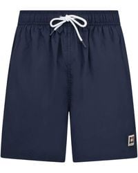 Aquascutum - Club Check Pocket Beach Shorts - Lyst
