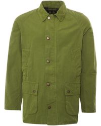 Barbour - Ashby Casual Jacket - Pesto - Lyst