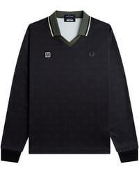 Fred Perry - X Meyba Long Sleeve Polo Shirt - Lyst