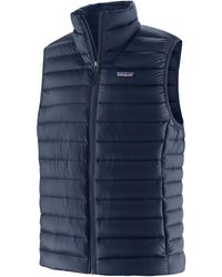 Patagonia - Down Sweater Vest New Navy - Lyst