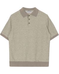 Pittari - Microstripe Short Sleeve Polo - Lyst