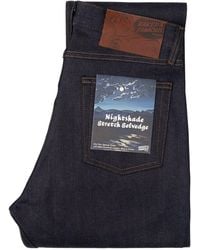 Naked & Famous - True Guy Nightshade Stretch Selvedge - Lyst