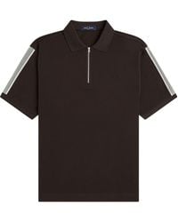 Fred Perry - Tennis Net Tape Polo Shirt - Lyst