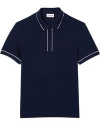 Lacoste - Regular Fit Paris Stretch Pique Polo Shirt - Lyst