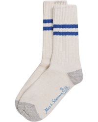 Merz B. Schwanen - Good Basics Stripe Socks - Lyst