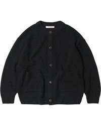 FRIZMWORKS - Heavy Wool Round Cardigan - Lyst