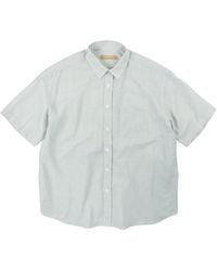 FRIZMWORKS - Og Stripe Seersucker Shirt - Lyst