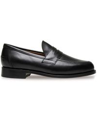 Sanders - Aldwych Penny Loafers - Lyst