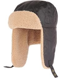 Barbour - Morar Waxed Trapper Hat - Lyst